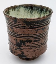 WILLIAM 'BILL' MARSHALL LEACH STUDIO POTTERY STONEWARE YUNOMI C20TH