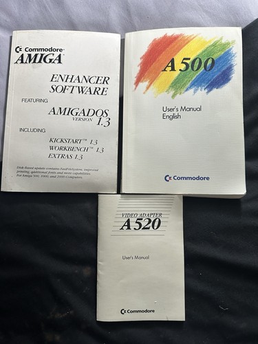 Amiga 500 complete set 3 - set,
