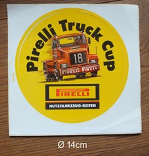 Vintage Sticker Decal Pirelli Truck Cup Motorsport Truck Race Truck 90s