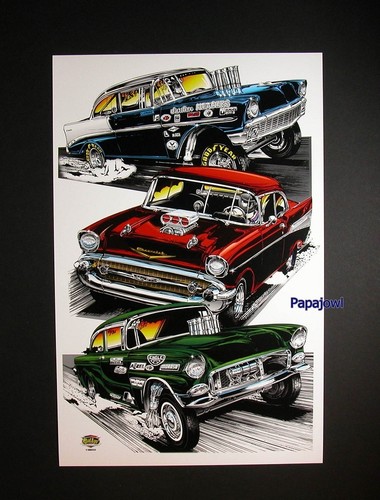 Hot rod drag racing art - hot,