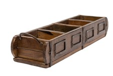 Vintage Rustic Wooden Double