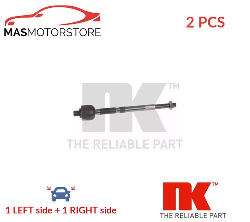 Tie rod axle joint pair - rod, front