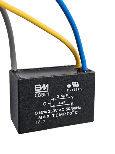 5uf 4uf 250v cbb61 3wire - 4uf,