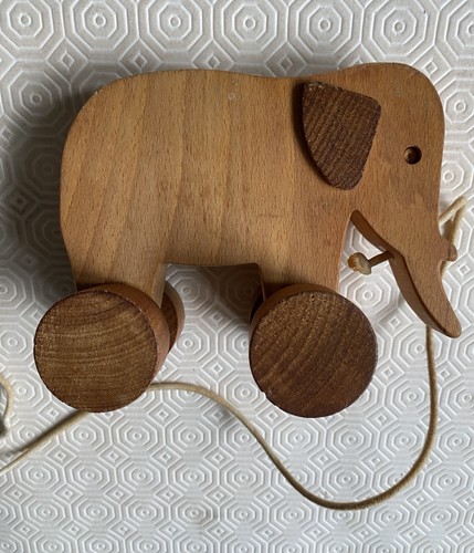 Pull along wooden - pull,