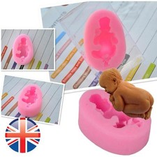 VDL Silicone 3D Sleeping Baby Mould Soap Chocolate Cake Topper Fondant Wax Melt