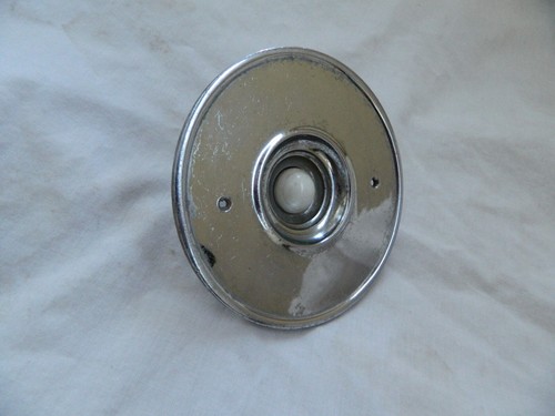 Vintage round chrome flush - vintage,