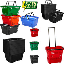 Plastic Shopping Basket with handles Plastic Shopping Basket - 22L,28L, 31L