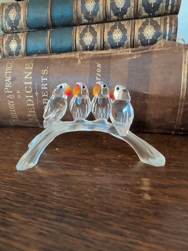 Swarovski baby lovebirds - swarovski,