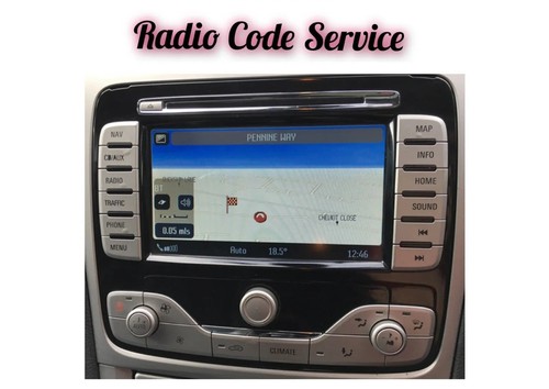 Ford radio pin code - radio, service