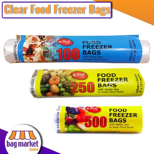 Food freezer polythene plastic - food,