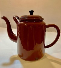 Vintage Enamelled Coffee Pot/