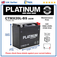 Motorcycle Battery for