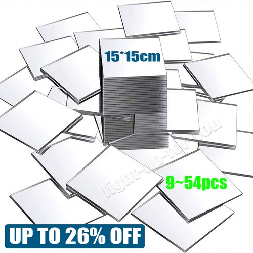 54pcs mirror tiles - 9~54pcs,