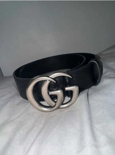 Gucci silver buckle - gucci, wide