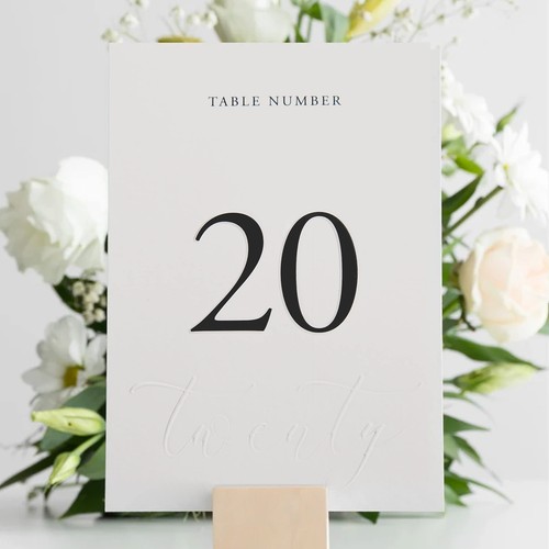 Siko table numbers - numbers, 1-20