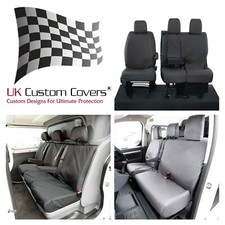 Fiat Scudo Seat Covers Front All Models (2022 Onwards) Waterproof Tailored