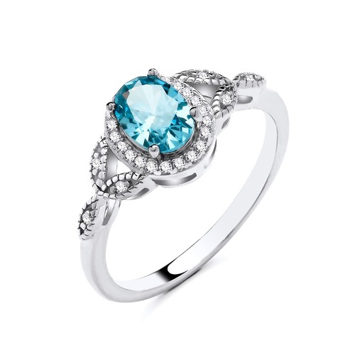 Sterling silver 925 simulated - silver,