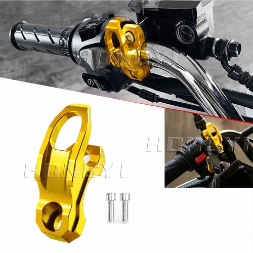 Gold aluminium motorcycle - gold,