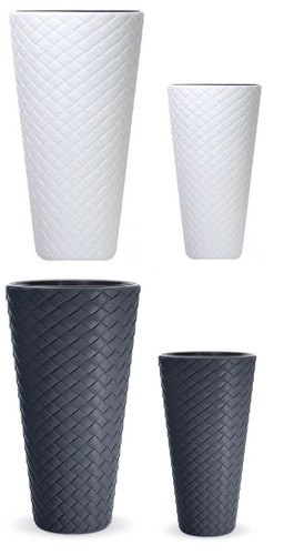 Tall slim rattan effect - slim,