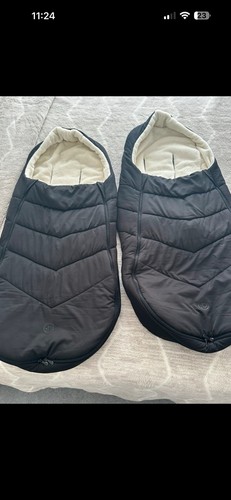 Baby winter footmuff black - baby,
