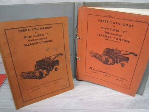 Allis chalmers gleaner combine - gleaner,