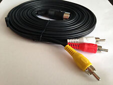Cavo AV DIN audio Video RCA  Commodore 64 C64C C16 C116 PLUS4 C128 64 VIC20