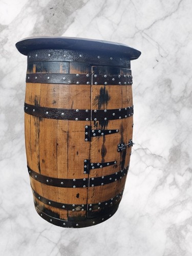 All one whisky barrel bar - in,