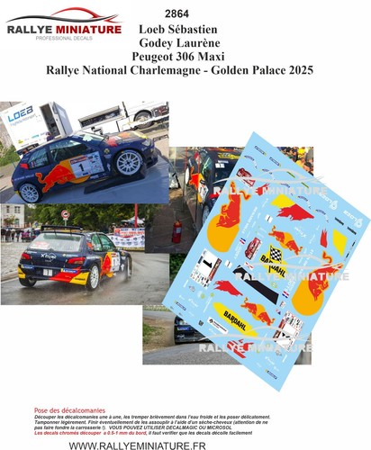 Decals ref 2864 peugeot - ref,