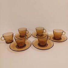Set of 5 Vintage Duralex Glass
