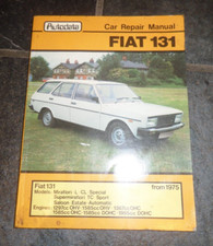 Autodata 305 FIAT 131 Car Repair Manual From 1975 Paperback