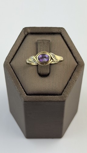 Amethyst and diamond - and,