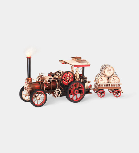 Rokr steam traction engine - steam,