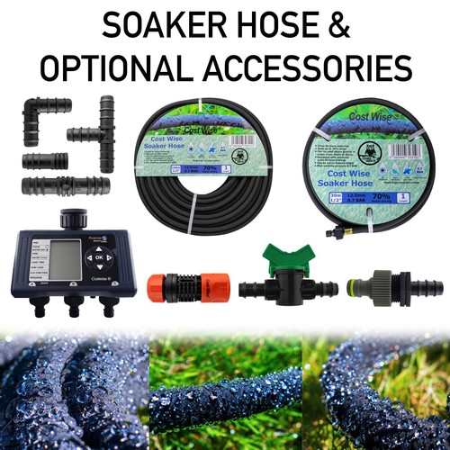Porous pipe soaker - porous, leaky
