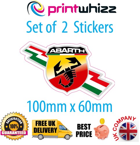 Abarth stickers - 2,