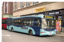 Bluebied Manchester Dennis Dart  Y8 BLU  Bus NEGATIVE