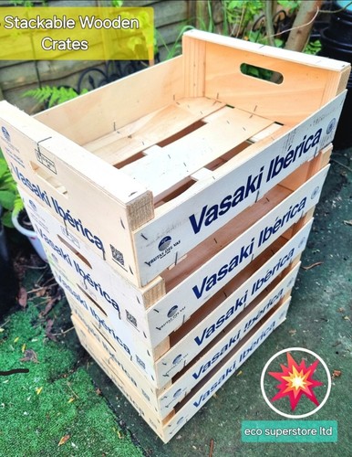 Wooden stackable - x,