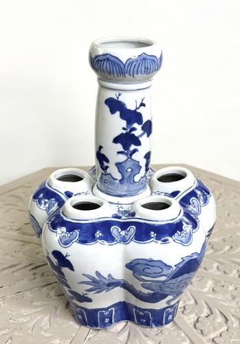 Chinese blue and white - and,