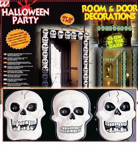 Skull decoration pack - decoration, of
