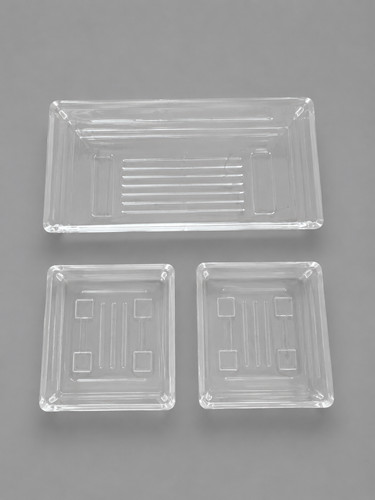 Clear acrylic makeup - clear,,