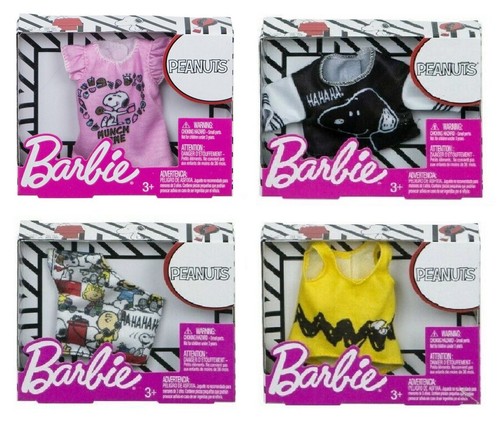 Barbie fashions peanuts set - barbie,