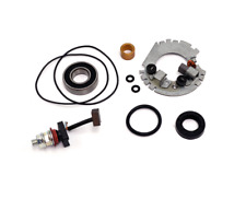 Starter motor brush holder