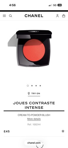 Chanel joues contraste intense - chanel,