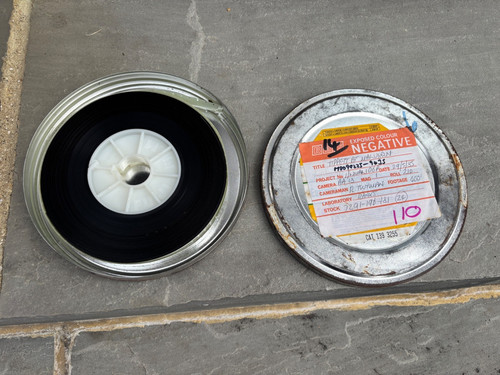 Vintage kodak bbc film can - film,
