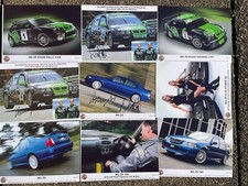 MG ROVER ZS RALLY CAR SIGNED