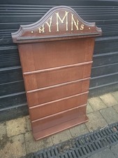 C1895 Church Oak Hymn Board