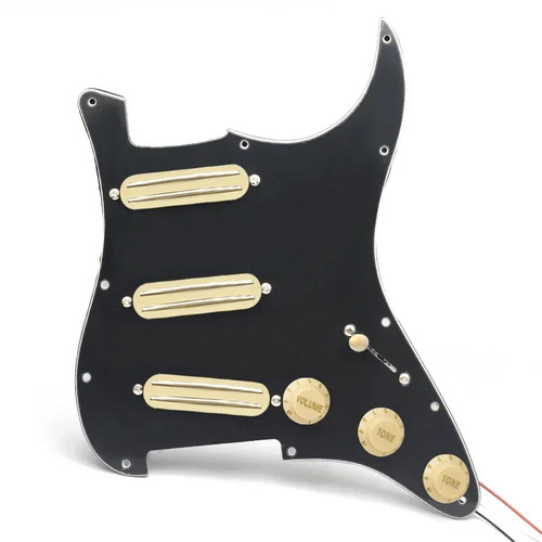 Sss prewired pickguard - sss, mini