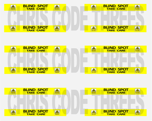 Code adhesive vinyl decals - code,