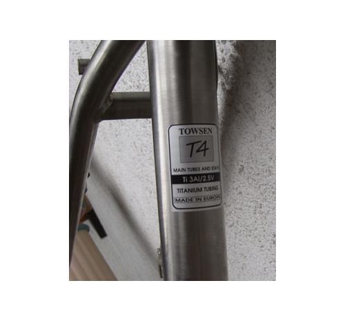 Towsen titanium frame decor - titanium,