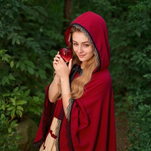 Christmas red riding - red,