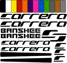carrera banshee sticker decal